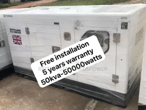 Hard Wearing 50kva Silent Diesel Generator