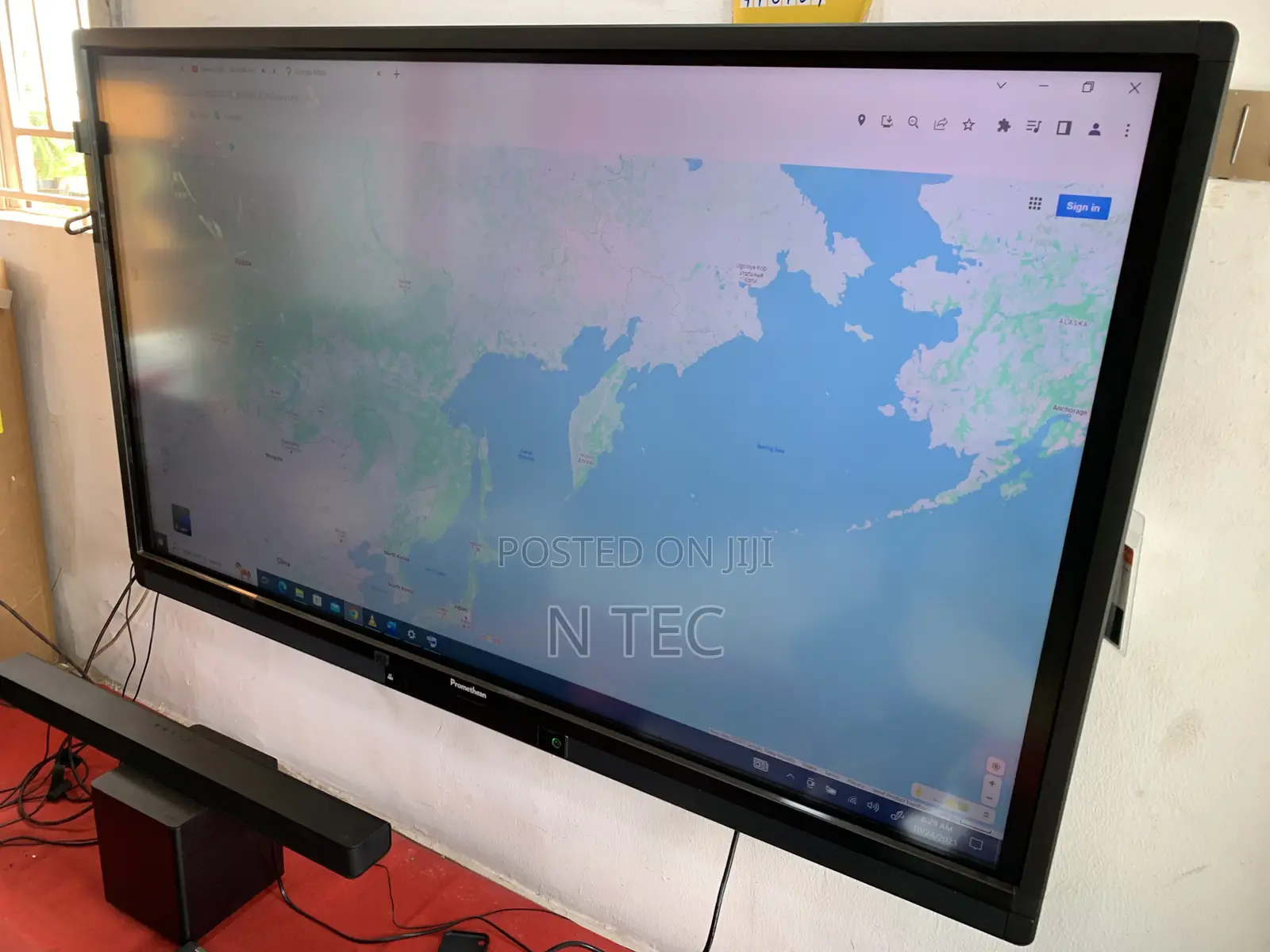 Promethean 75′′ Uhd Touchscreen Led Interactive Tv.