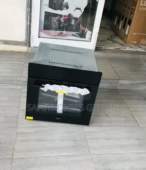 Black Energy Saving Ceramic 90cm Built in Oven