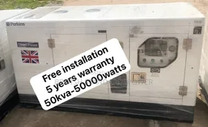 All Coper Motor 50kva Silent Diesel Generator