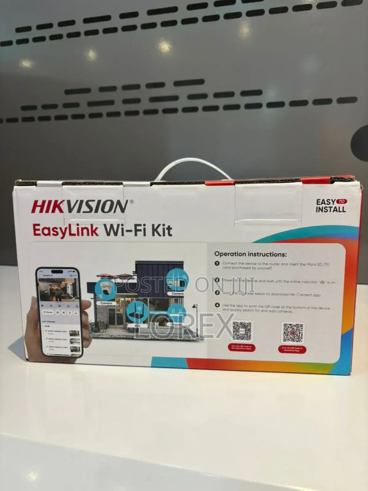 Hikvision 4mp Wifi Kit 2way Audio NVS Kit Nks424w02h