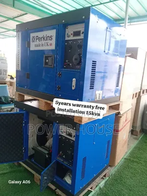 Alpha Shield Power 15kva 16500watts Diesel Perkins Generator