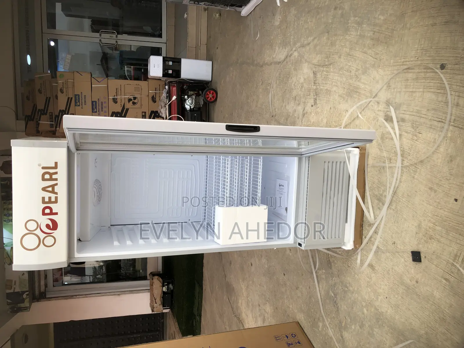 Pearl White Color Display Fridge 300 Liters Brand New