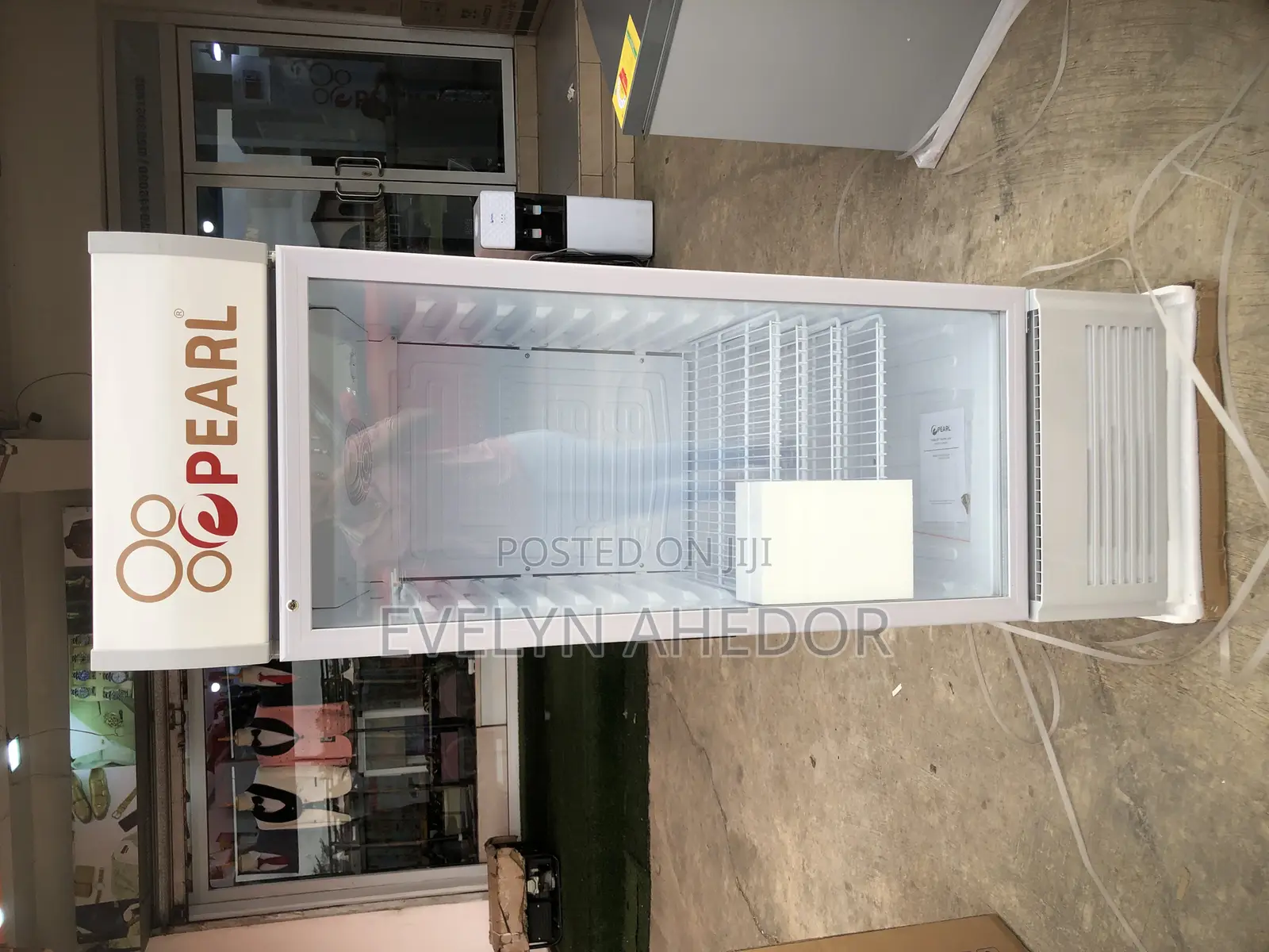 Pearl White Color Display Fridge 300 Liters Brand New