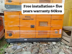 Max Power 80kva Perkins Diesel 80kva Silent Generator Uk
