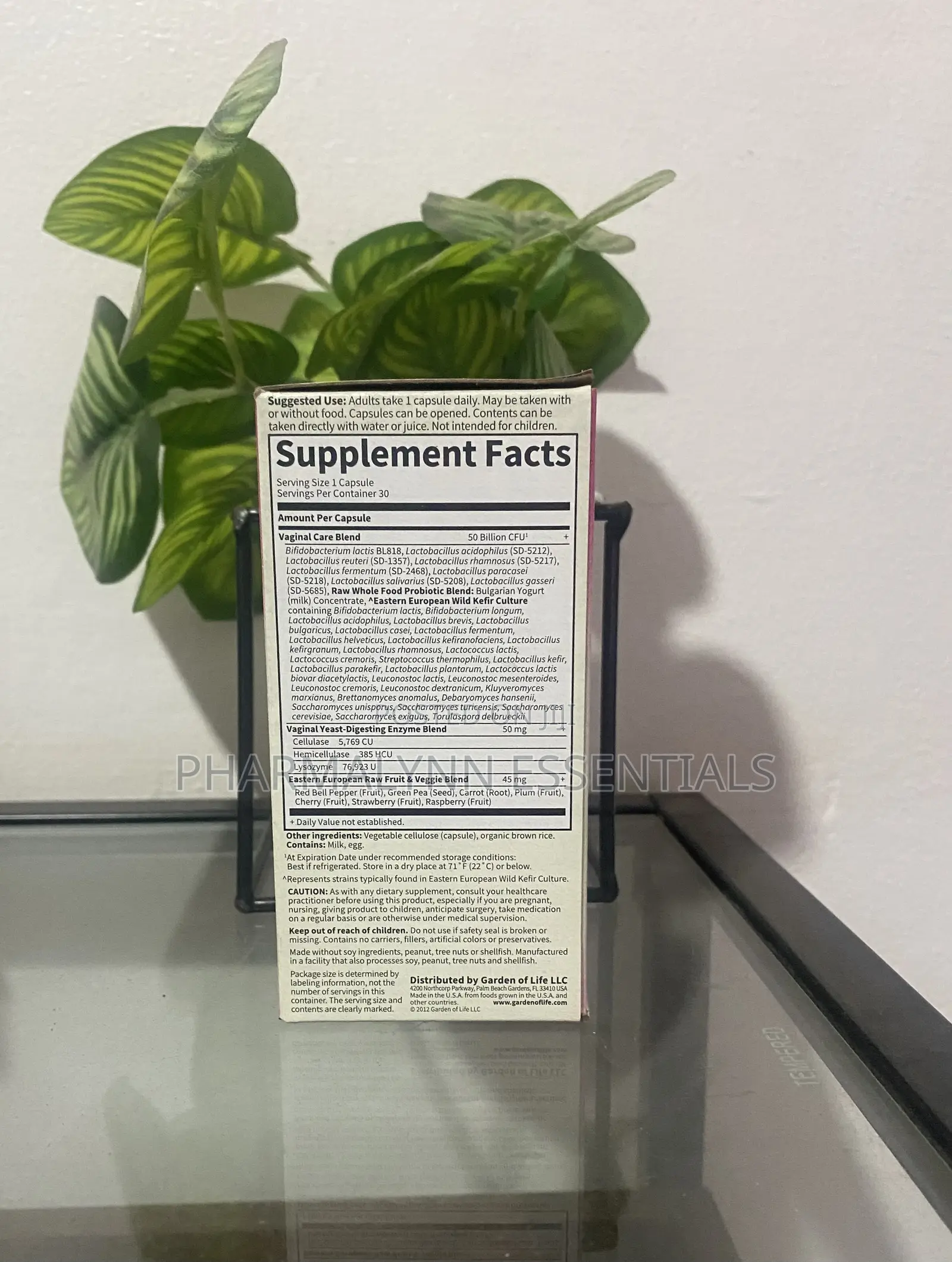 Garden of Life Raw Probiotic for Vaginal Care