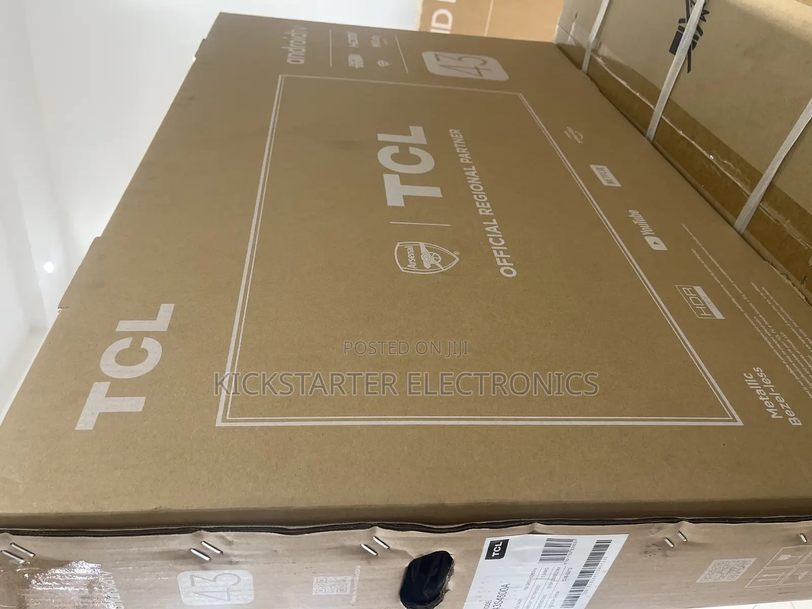 TCL Smart Android Tv 43inches