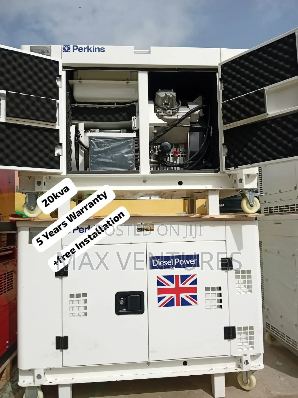 20kva Diesel Powered Perkins Generator Eterna Volt