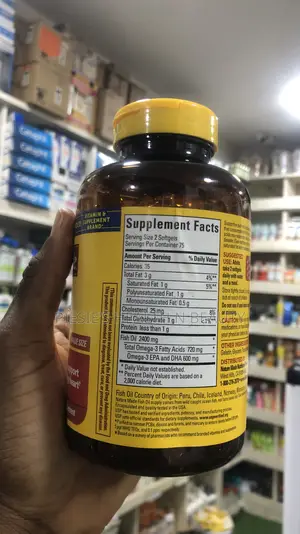 Nature Made Fish Oil 1200 Mg (360mg Omega 3) 150 Softgels