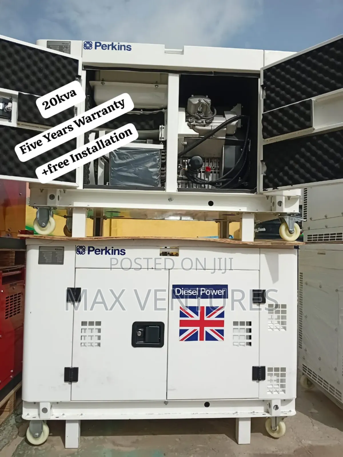 20kva Diesel Perkins Generator Fusion Force Power