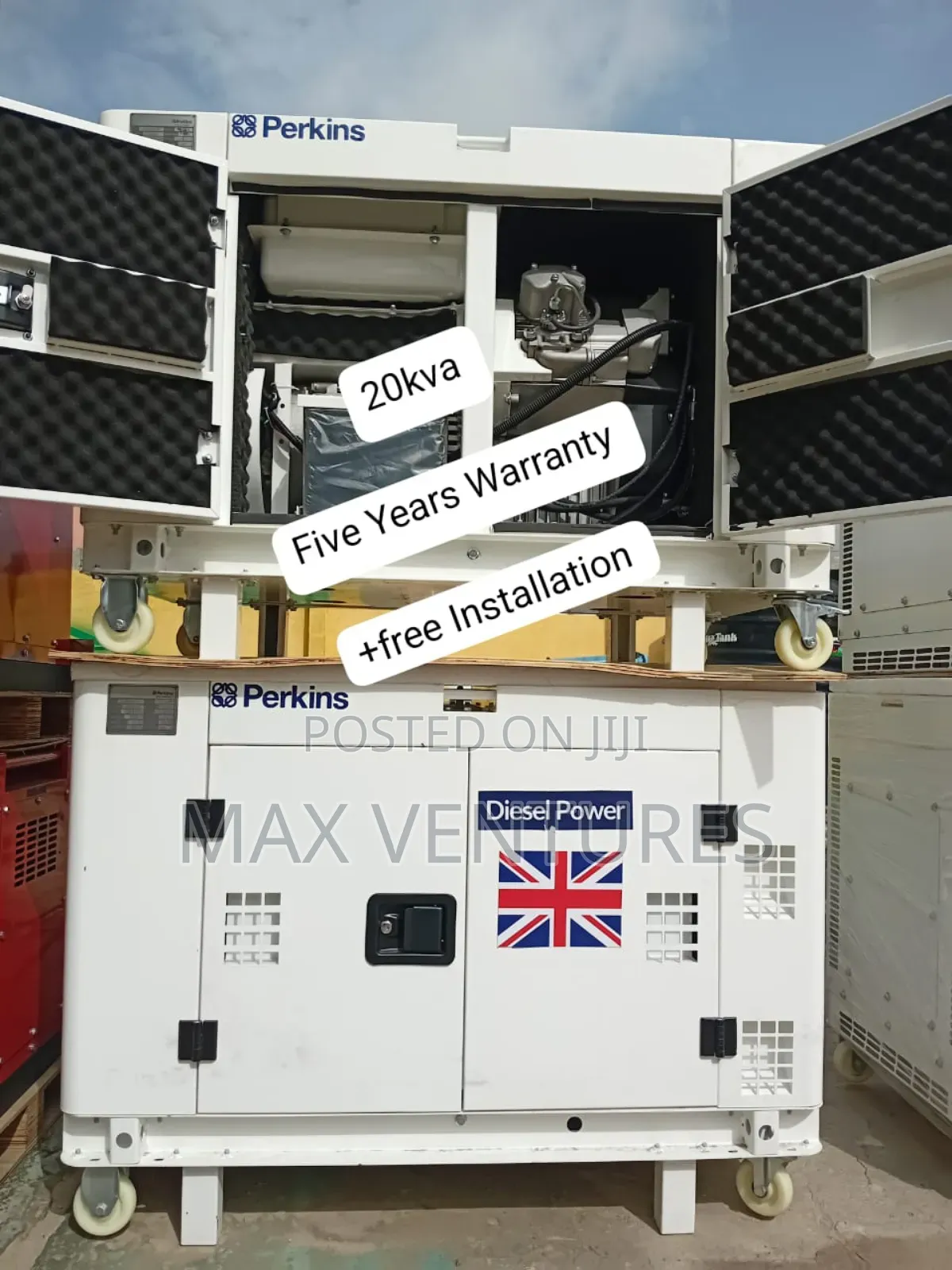20kva Diesel Perkins Generator Fusion Engine Power Supply