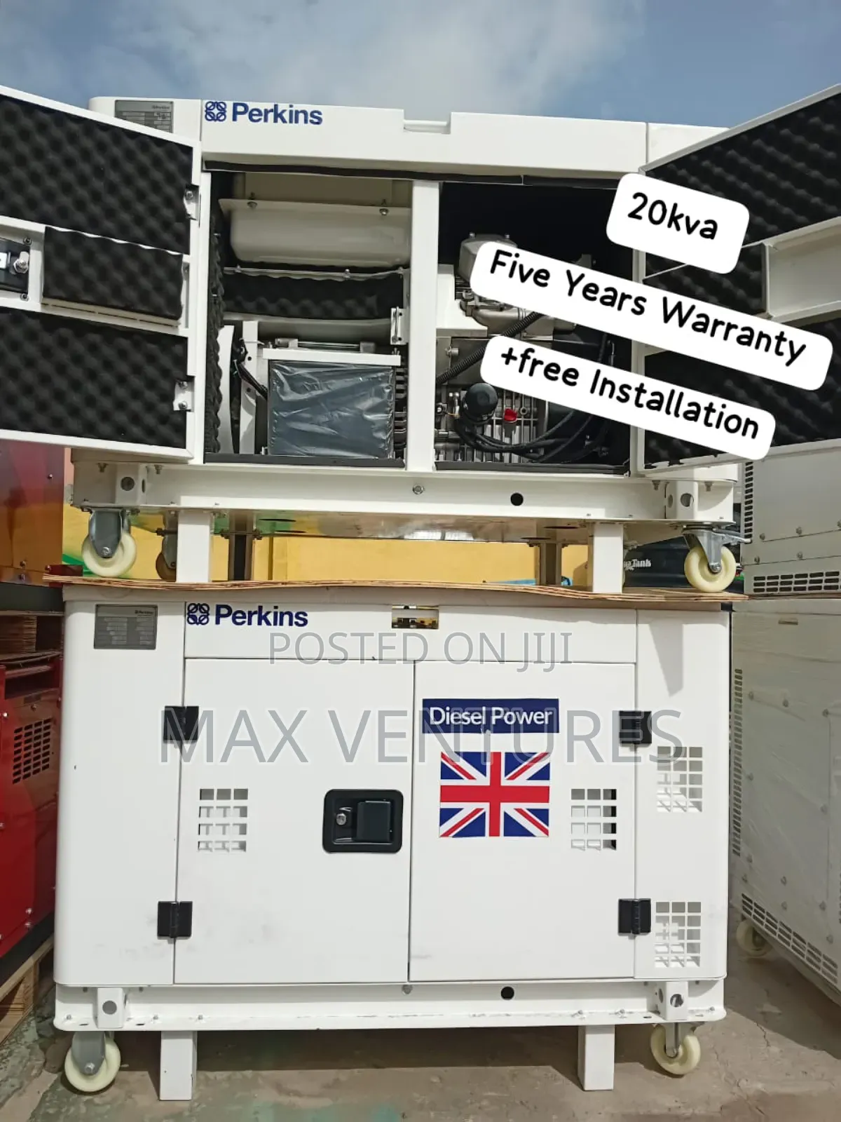 20kva Diesel Perkins Genset Halocraft Power Supply