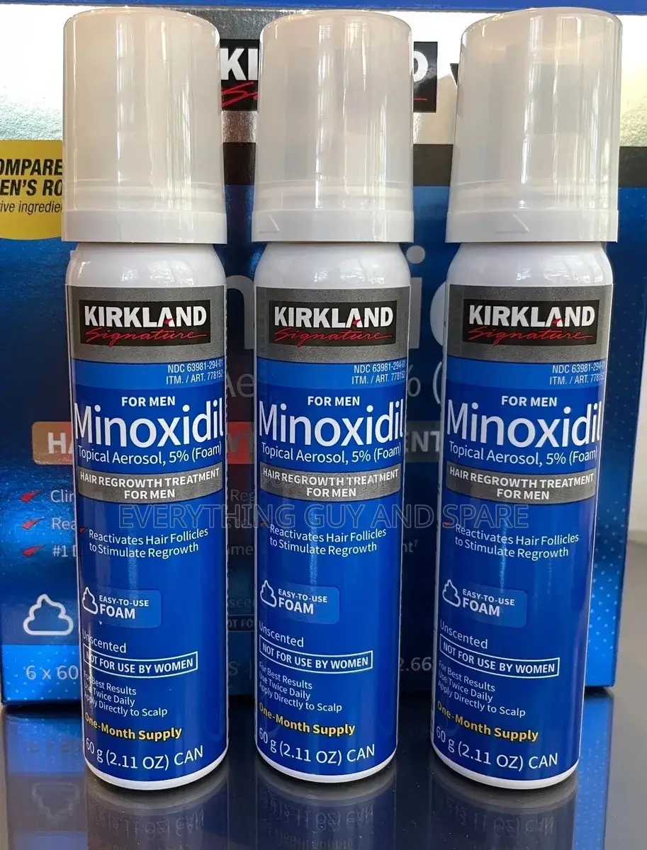 Kirkland Signature Minoxidil Foam for Men