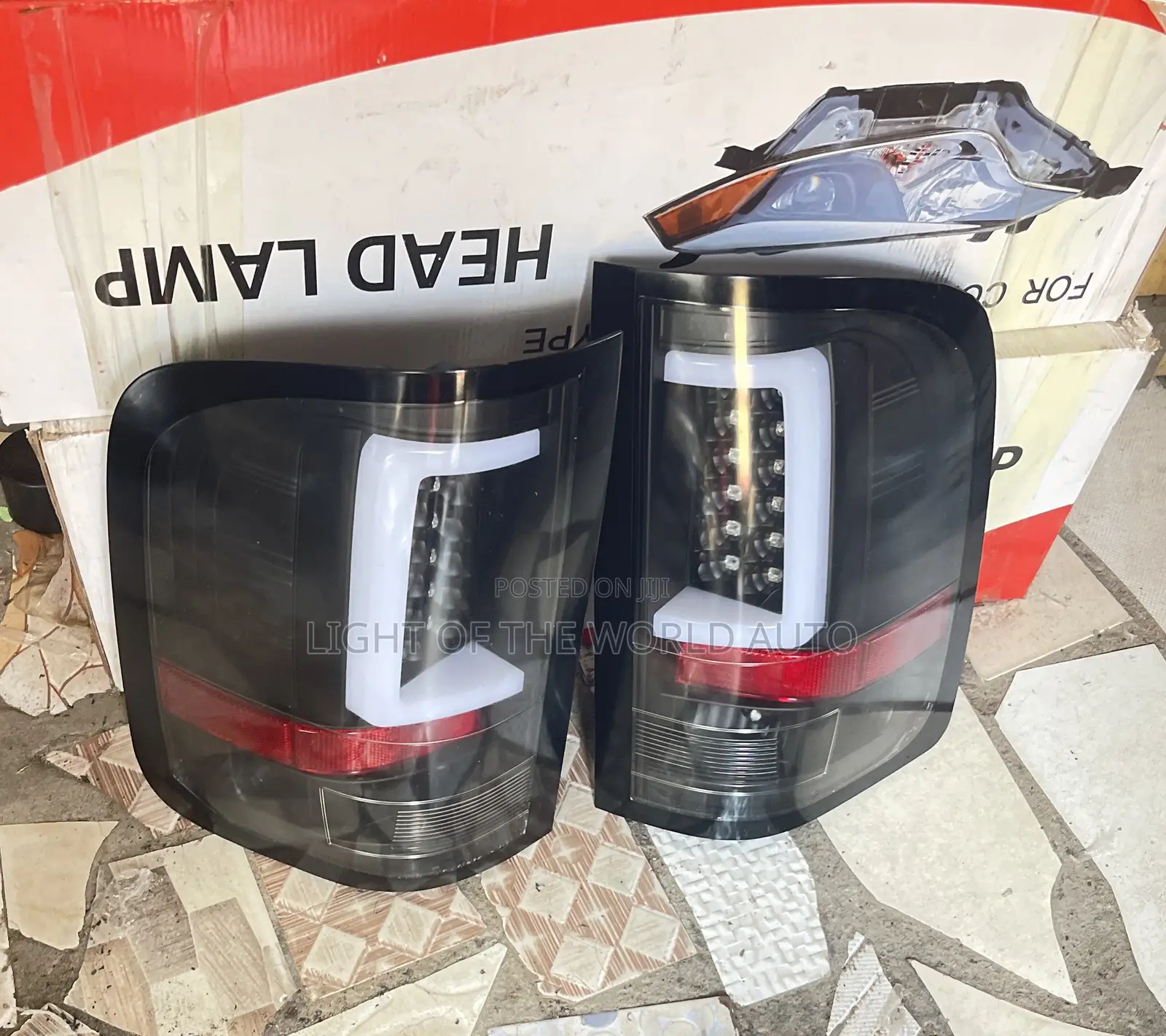 GMC Sierra 1500 Taillight 2016-2018 Full Led Type