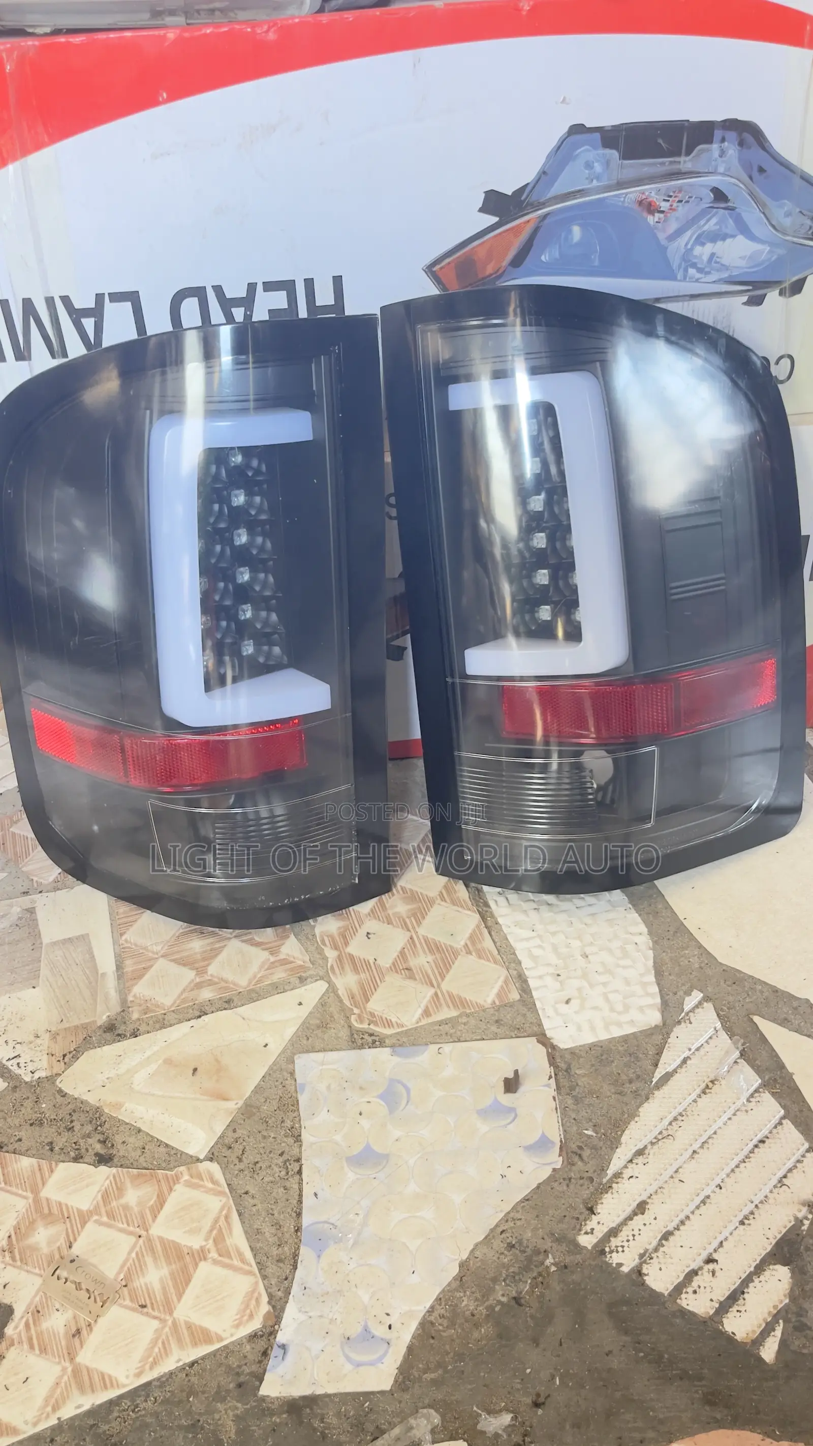 GMC Sierra 1500 Taillight 2016-2018 Full Led Type