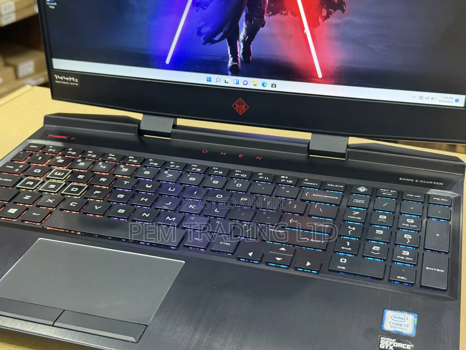 Laptop HP Omen 15 16GB Intel Core I7 SSD 512GB
