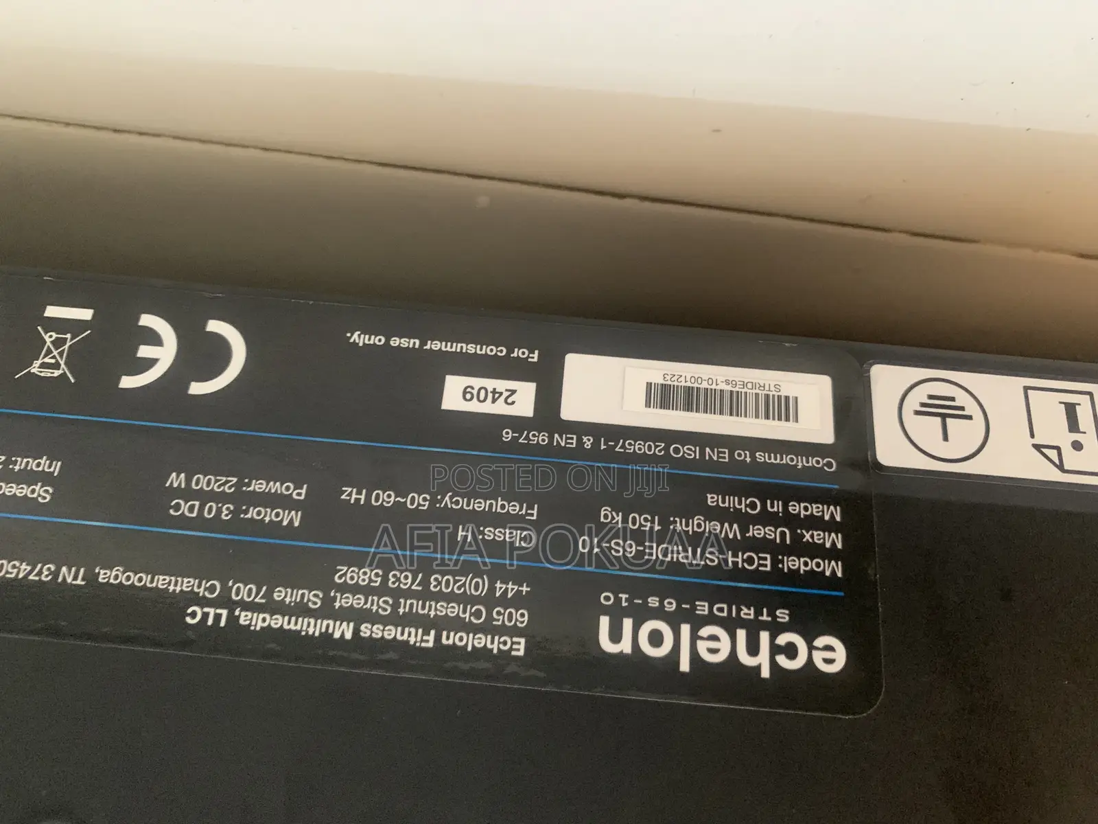 Echelon Stride 6 Treadmill 150 Kg Uk 2024edition