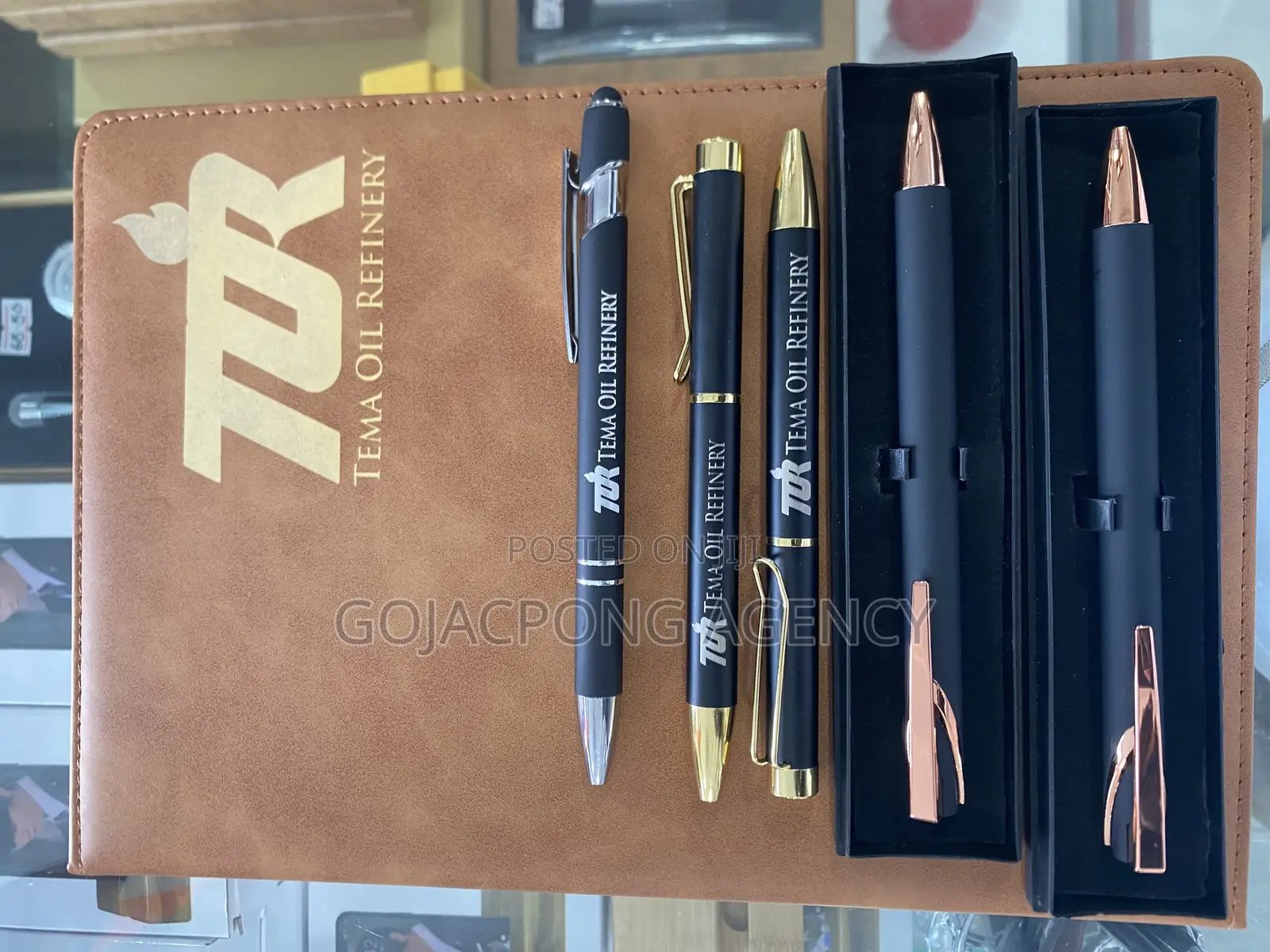 Pens and Case ( Branded Metal, Bamboo, Plastic)