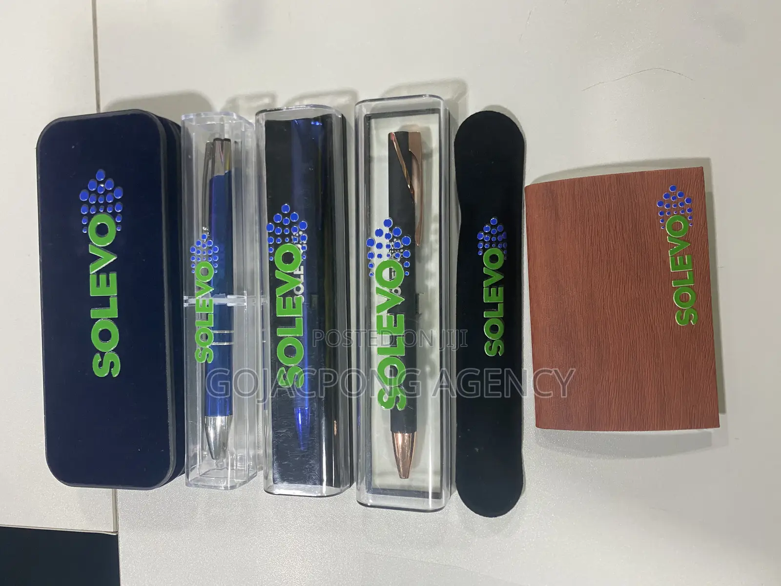 Pens and Case ( Branded Metal, Bamboo, Plastic)