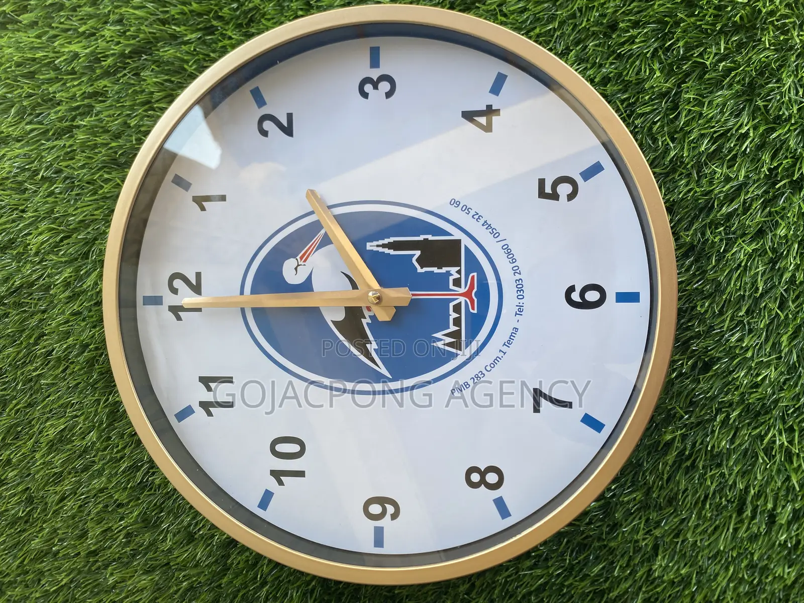 Clock. Branded and Unbranded