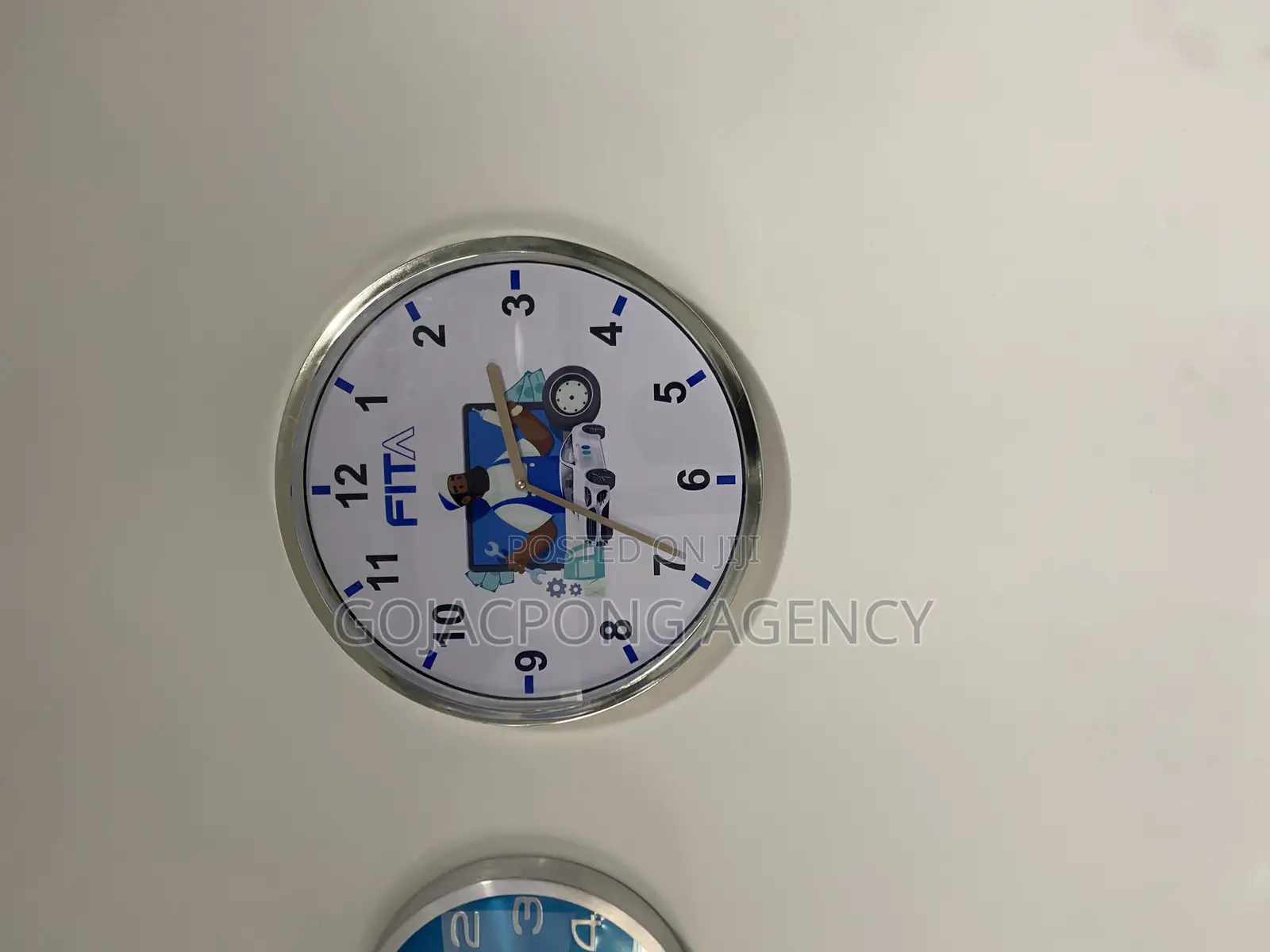 Clock. Branded and Unbranded