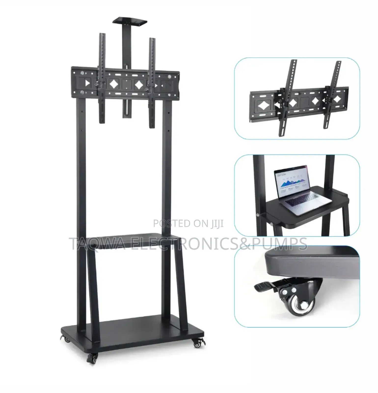 Much Better Mobile Tv 32 to 75 on Wheels