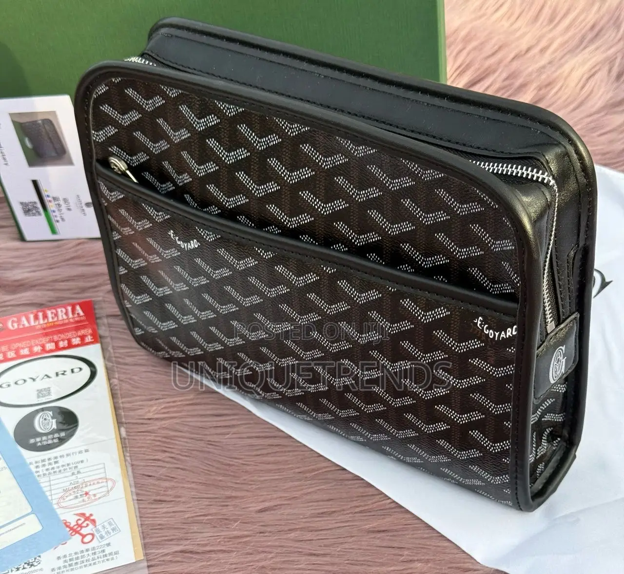 Quality Goyard Leather Clutch Bags