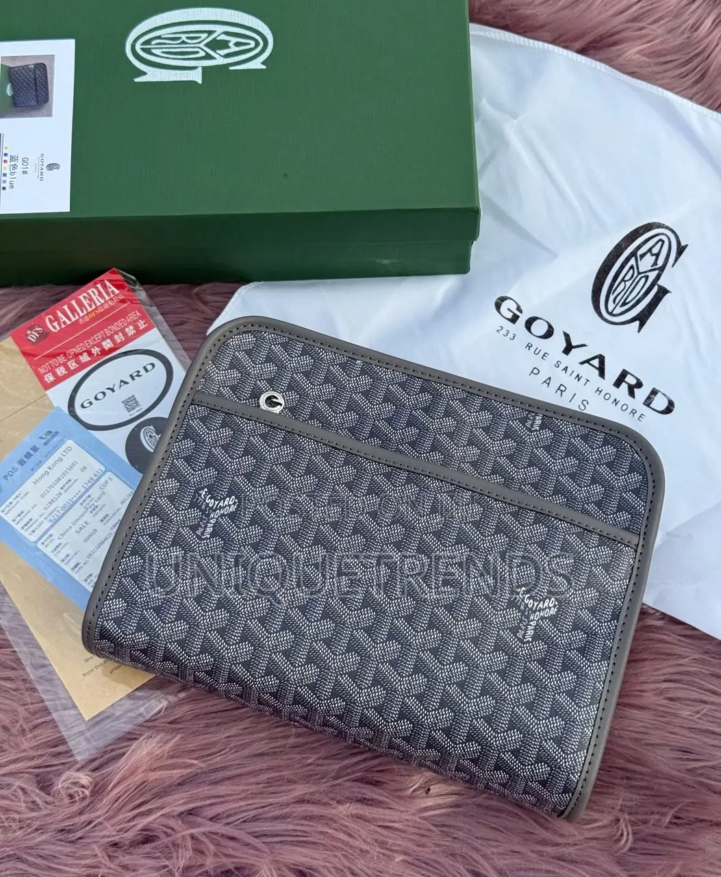 Quality Goyard Leather Clutch Bags