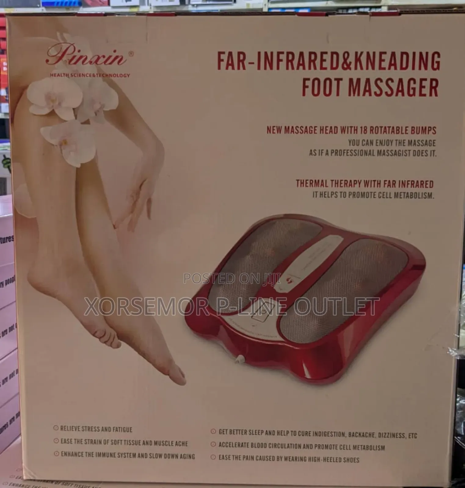Far Infrared and Kneading Foot Massager
