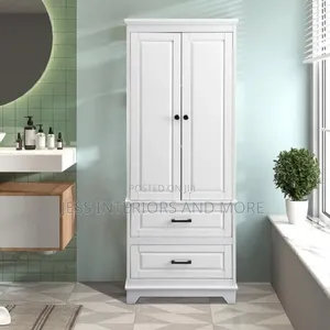 Freestanding Bathroom Cabinet With 2 Drawers