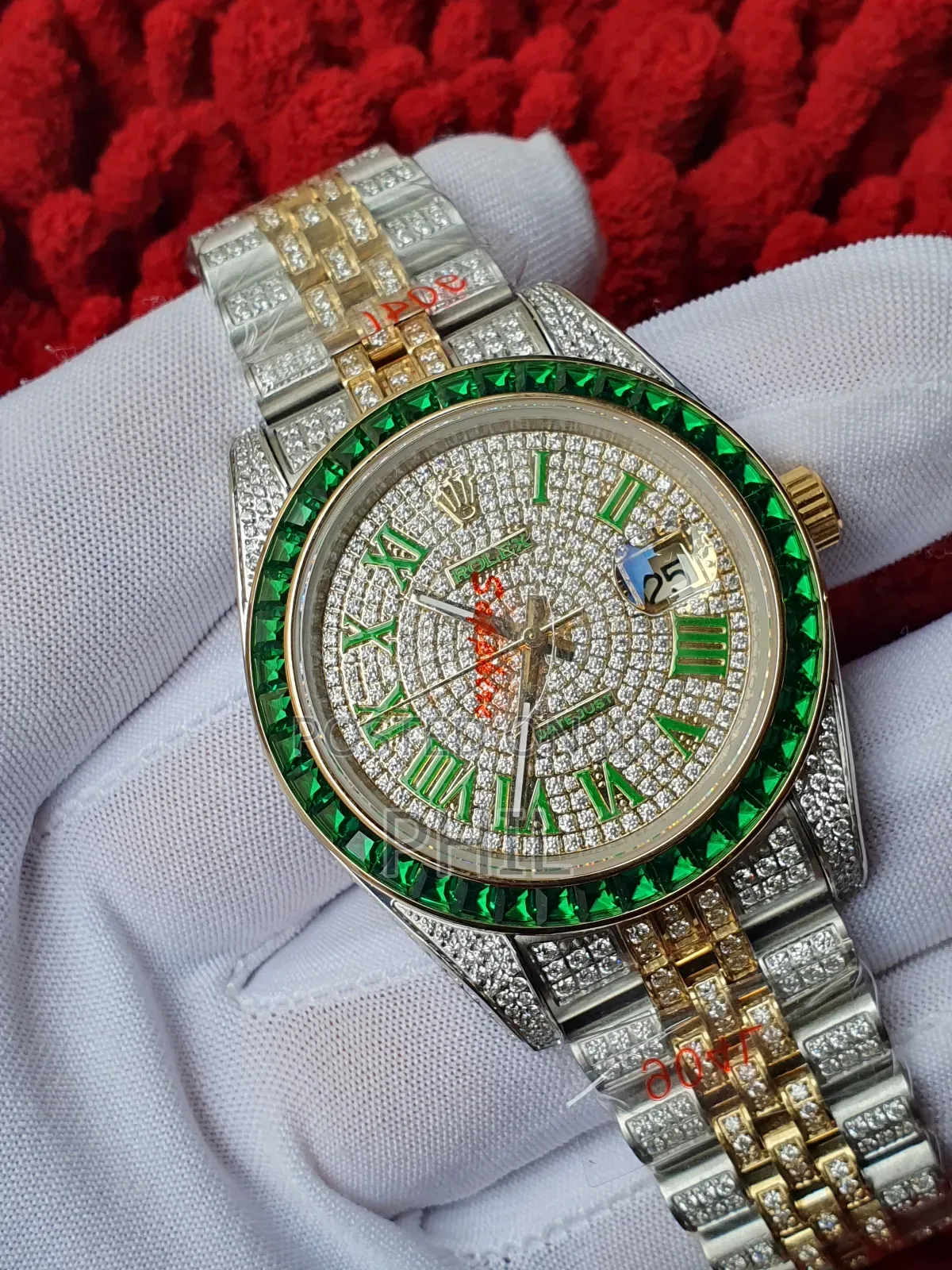 Iced Rolex Watches for Sale