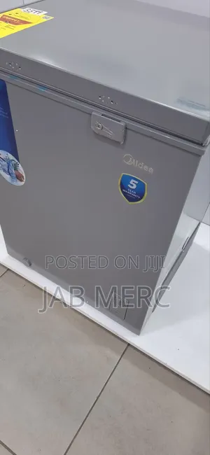 Promotion 143l Deep Freezer Midea Silver New Mini Freezer