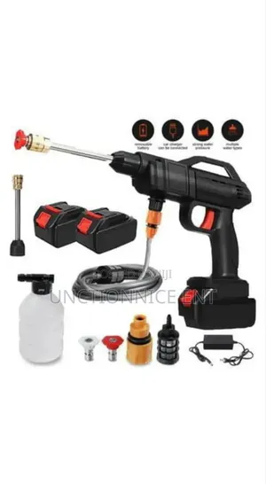 Two Battery Powerjet 300w Cordless Washer 5-in-1 Nozzles