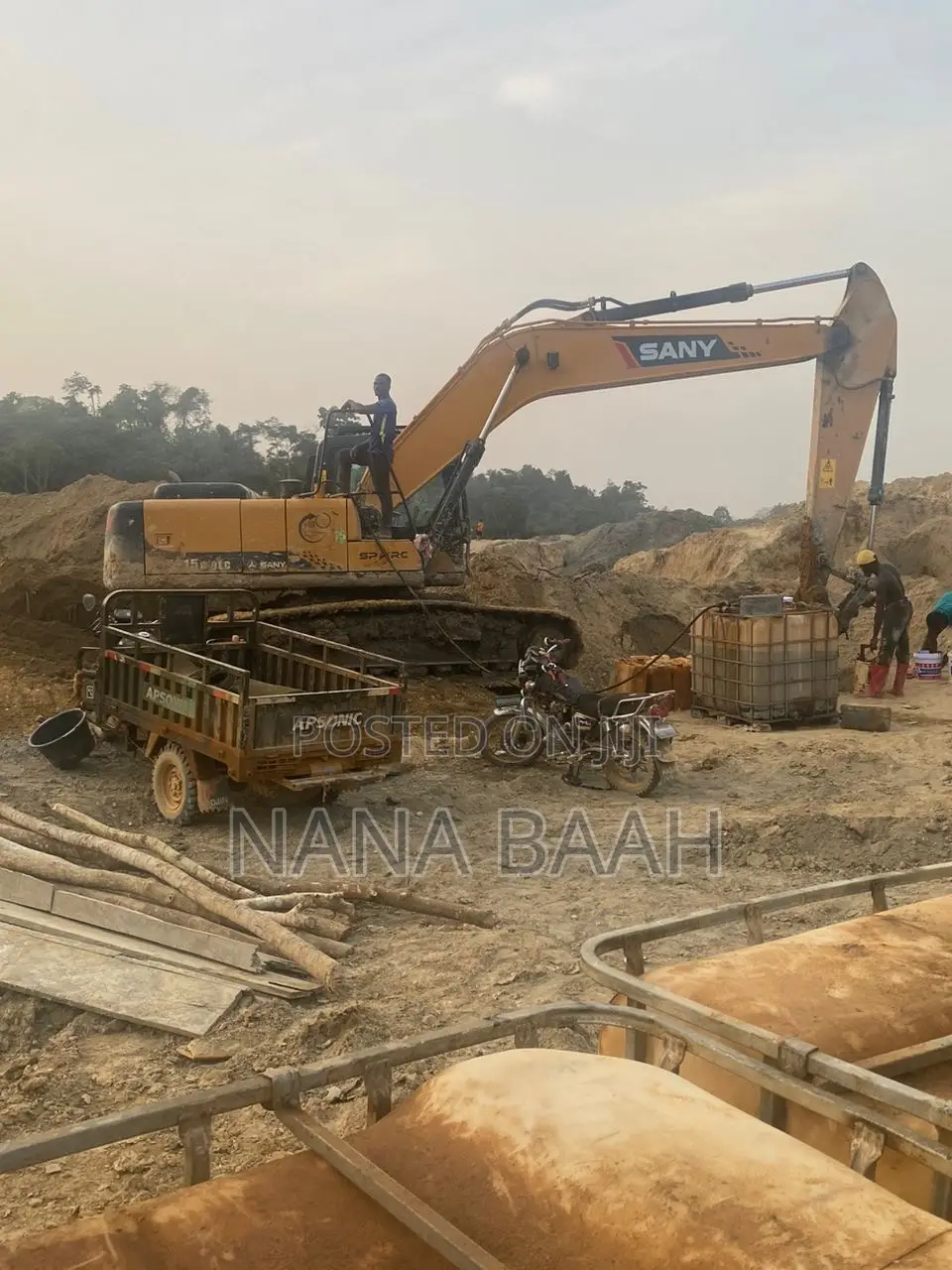 Sany 215 Ghana Use for Sale
