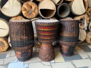 Kpalogo 3 Set With Djembe (Cow Skin)
