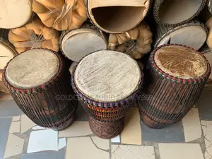 Kpalogo 3 Set With Djembe (Cow Skin)