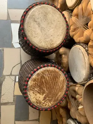 Twin Kpanlogo Drums