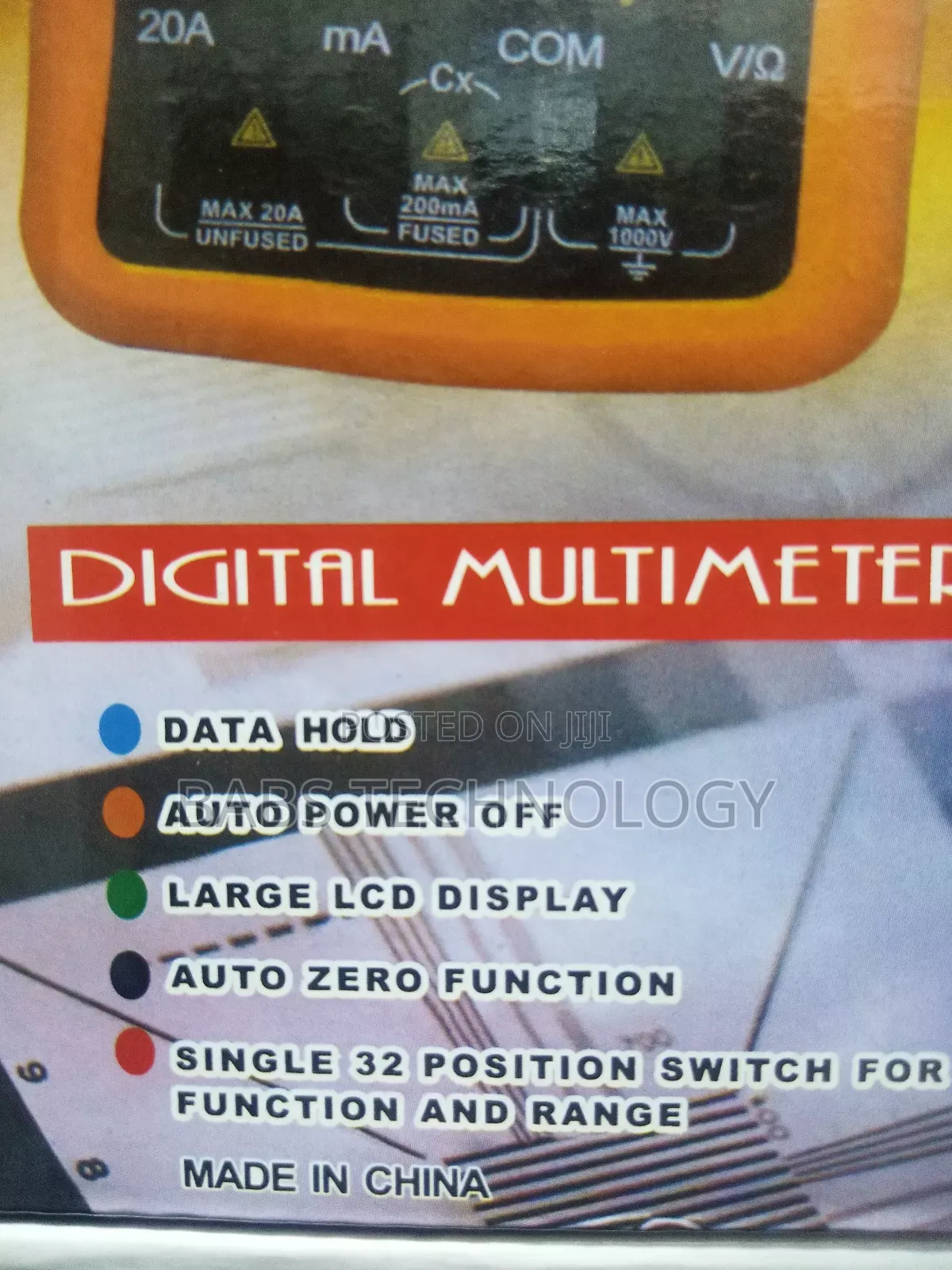 Sd-9205a Digital Multimeter