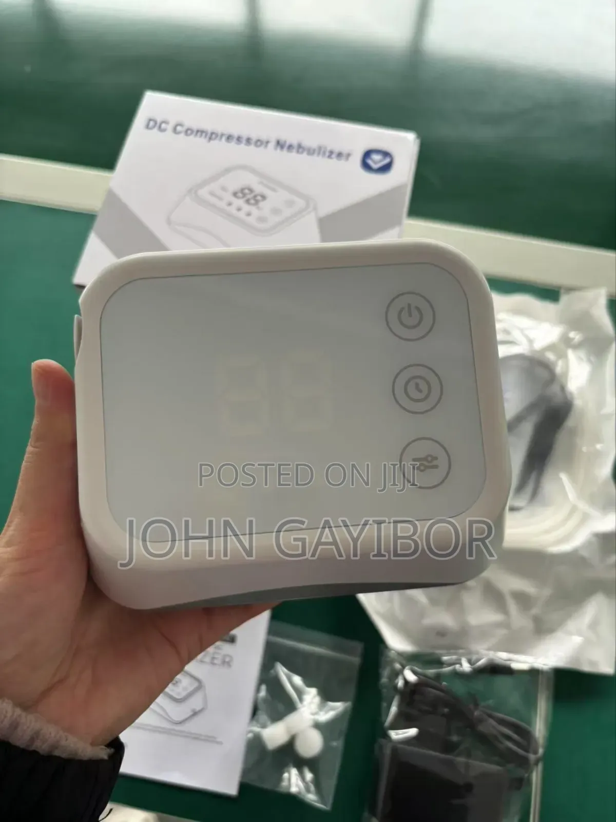 Digital Compressor Nebulizer With Timer Touch Warranty+Free Delivery