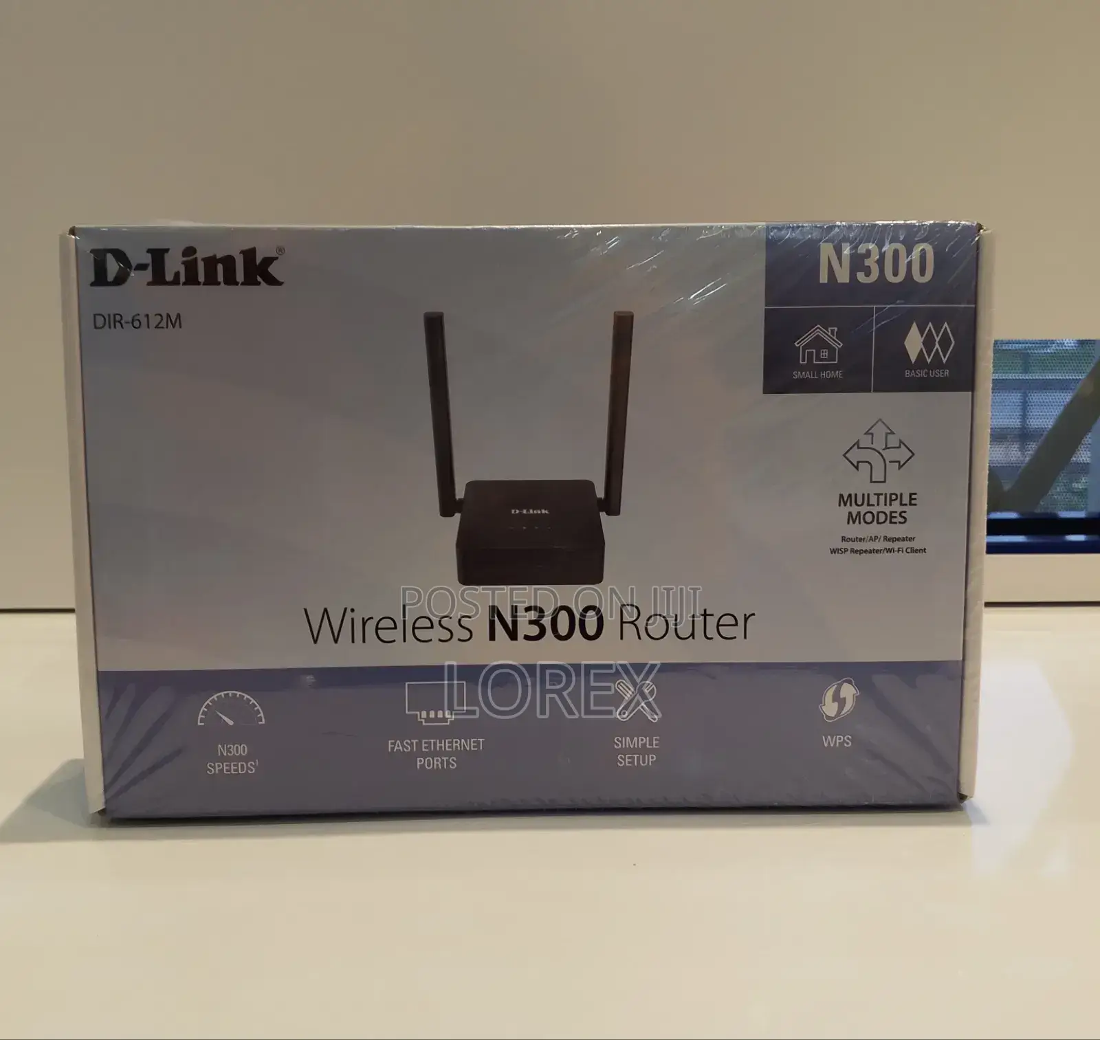 D-Link Wireless N300 Router Broadband Dir-612m