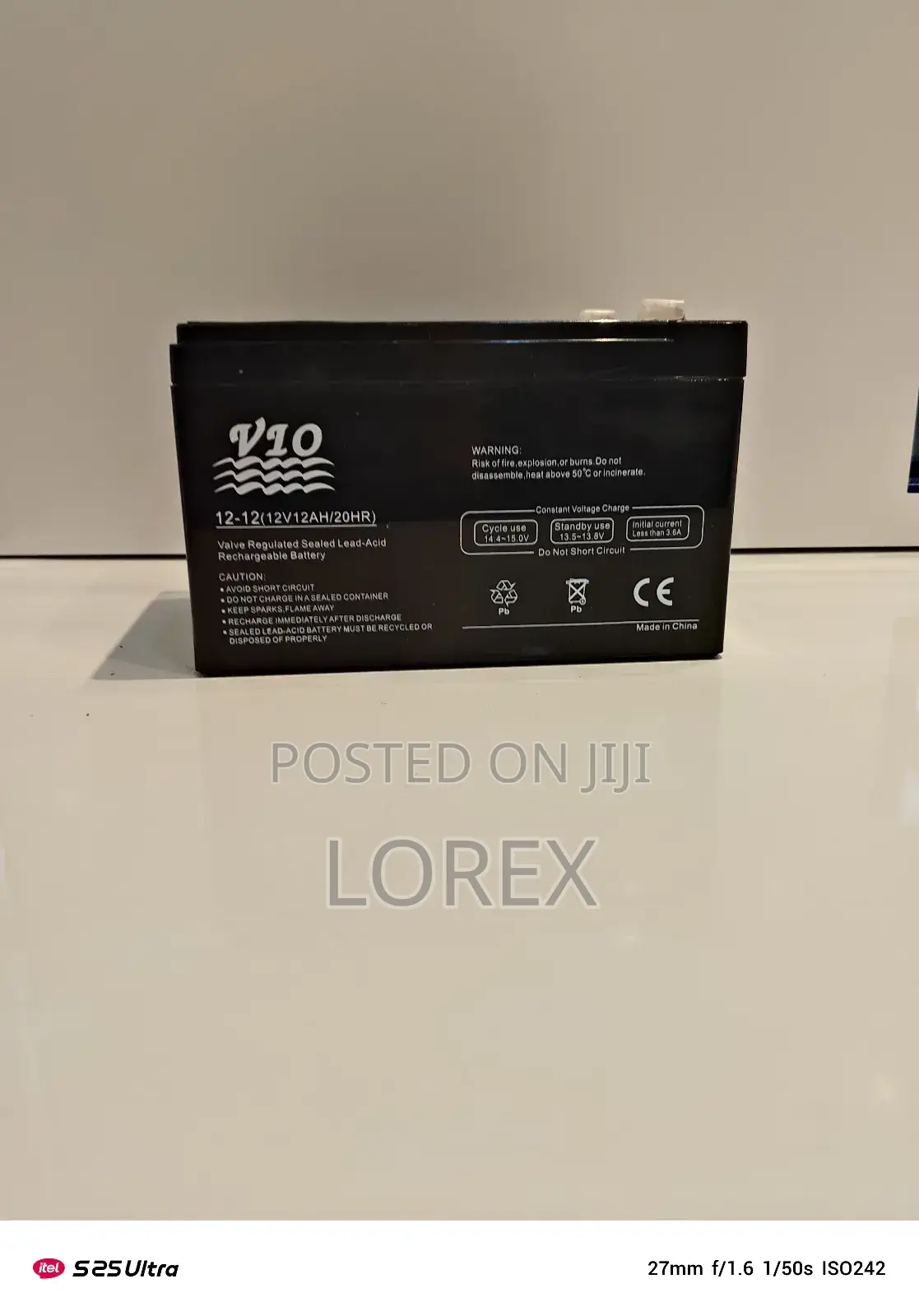 12v 12ah Ups Battery Vio