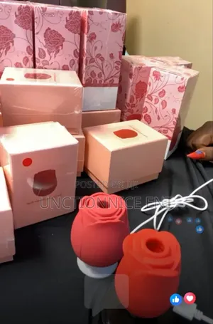 Rose Vibrator Vagina Clit Sucker Female Couple Sex Toy