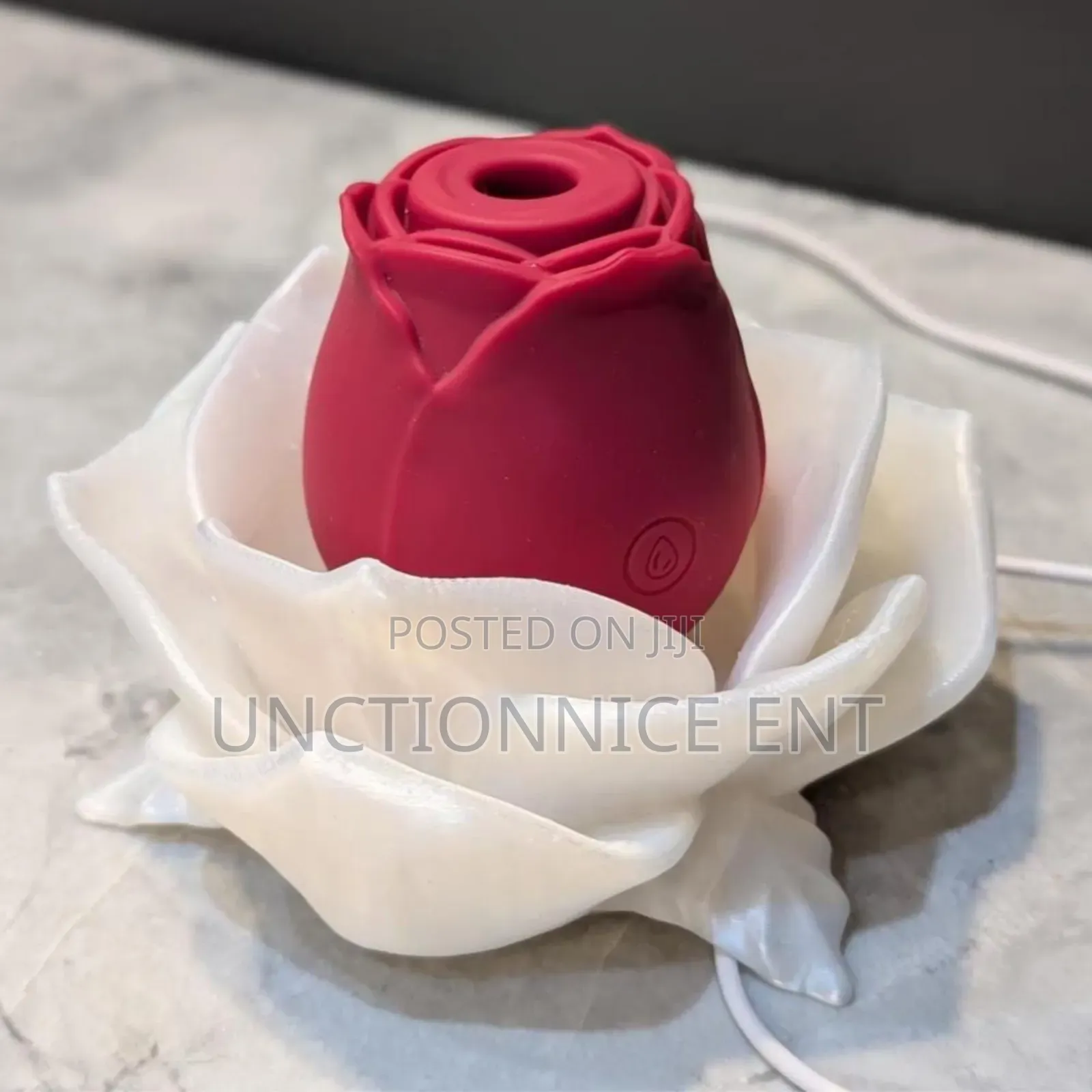 Lzduatan Usb Rose Vibrator Vagina Clitoris Sucker Purple
