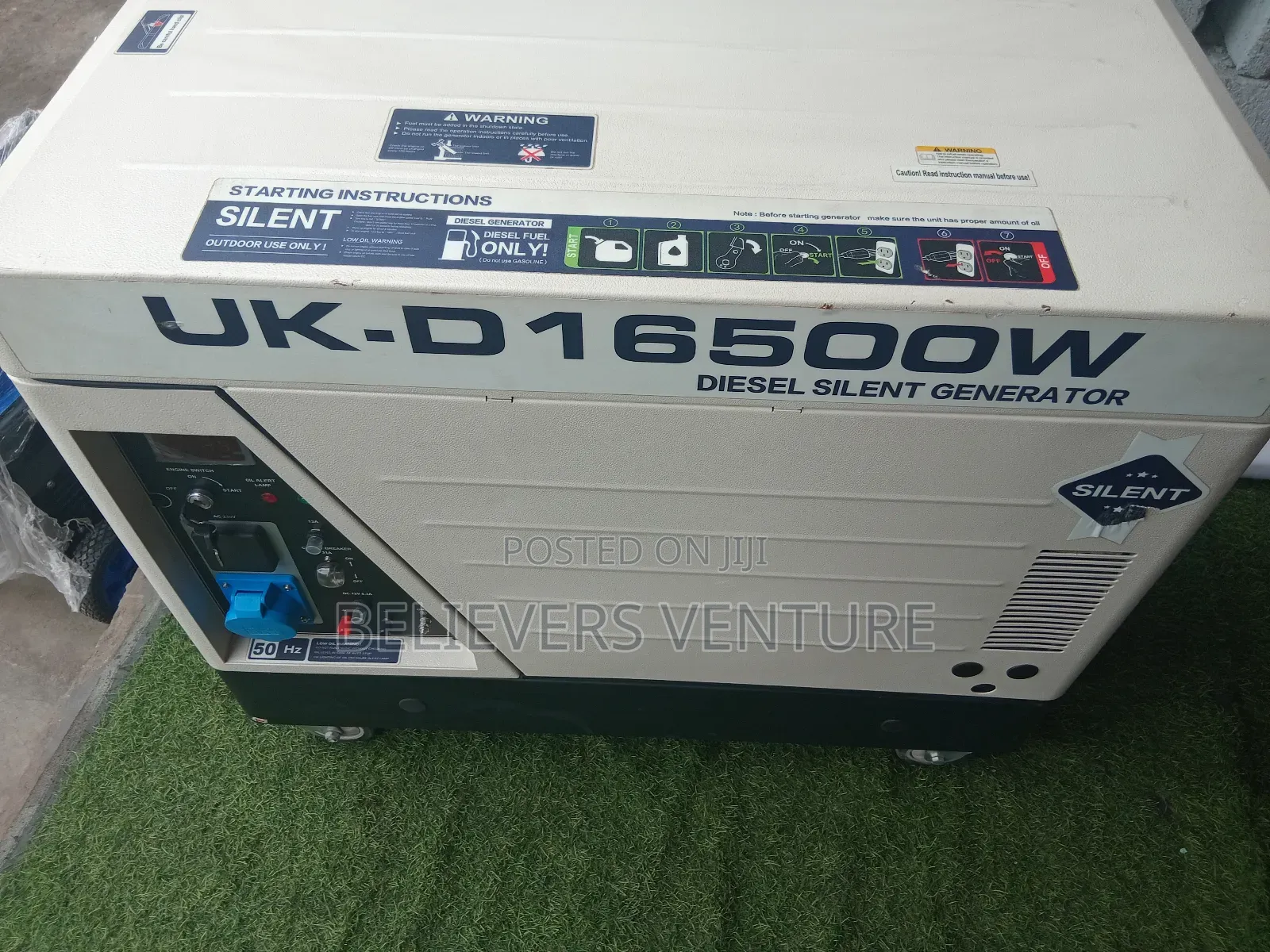 Diesel Silent Generator Uk Model 16500w Generator