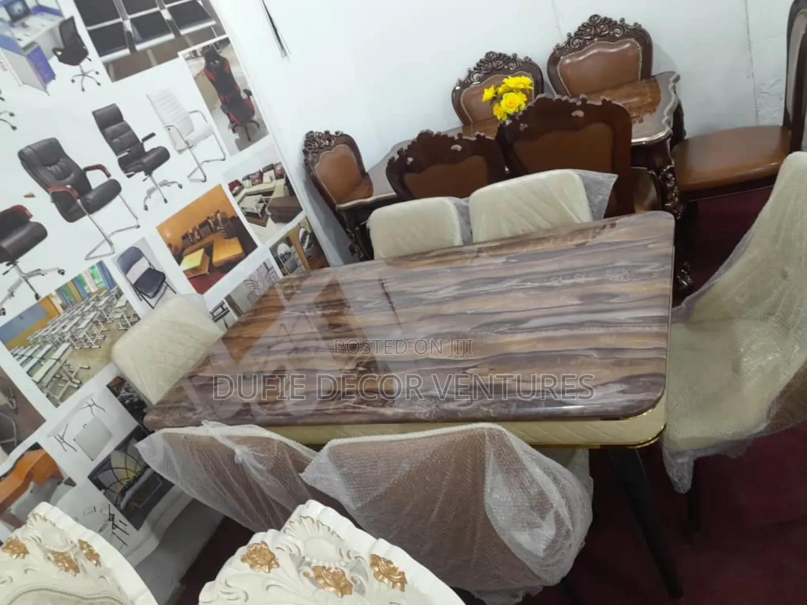 Marble Dining Set