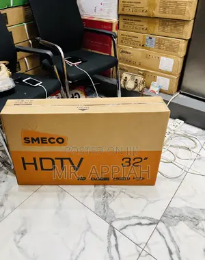 Convenient Smeco 32 Inch Digital Satellite Hd Tv(Black)