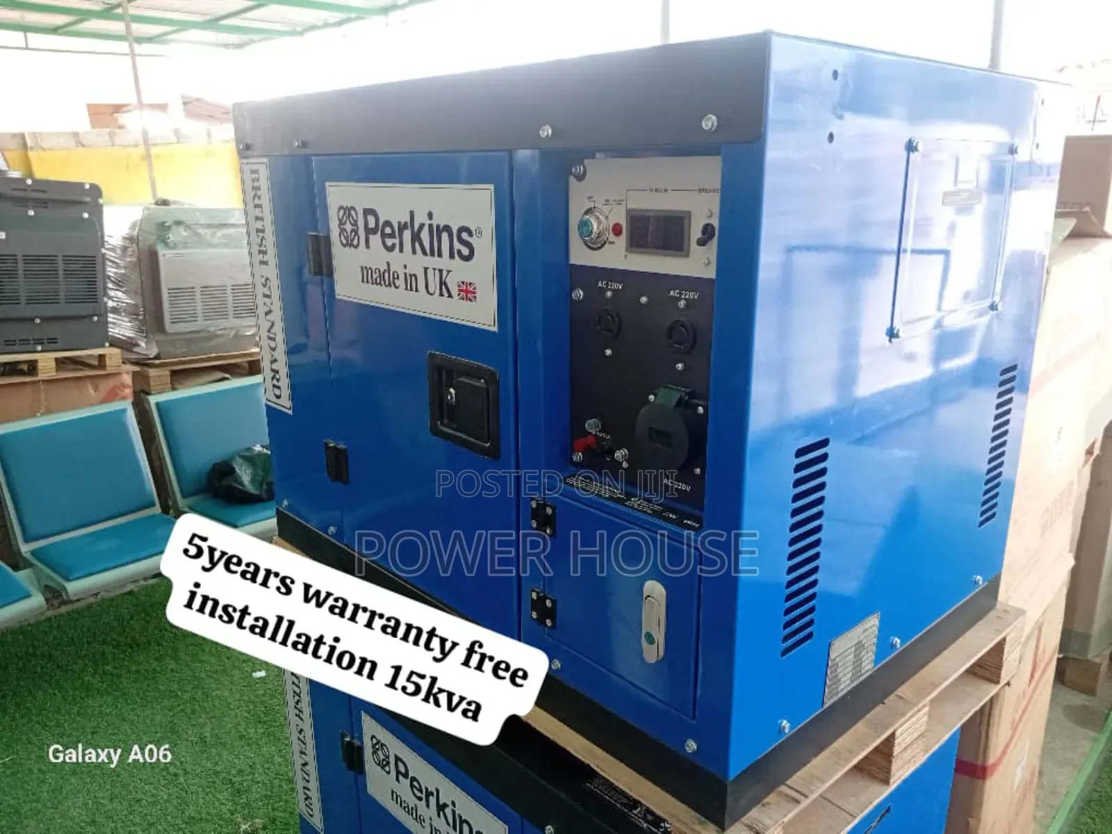 Aether Sphere Perkins Diesel 15kva 16500watts
