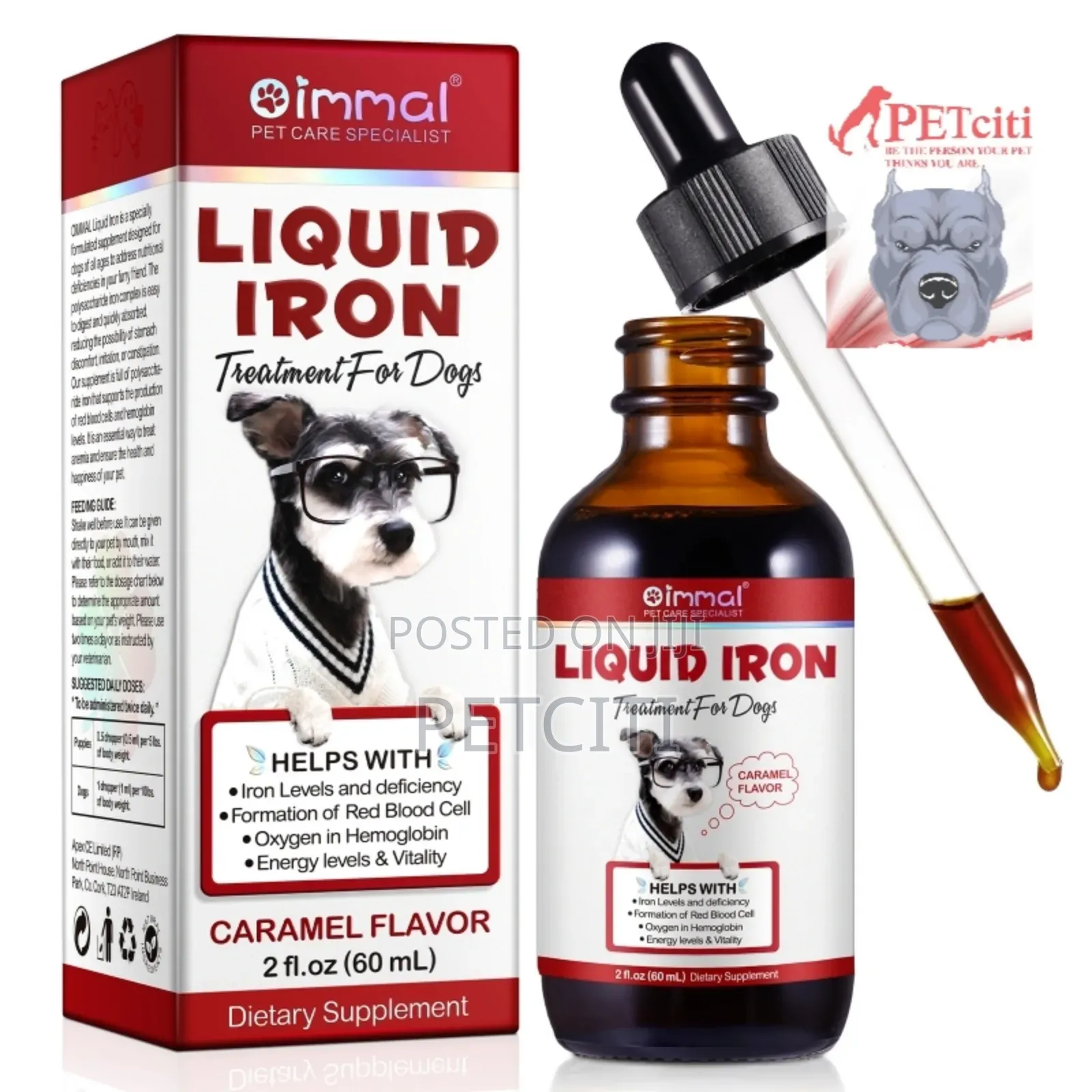 Dog Iron Supplement 60ml