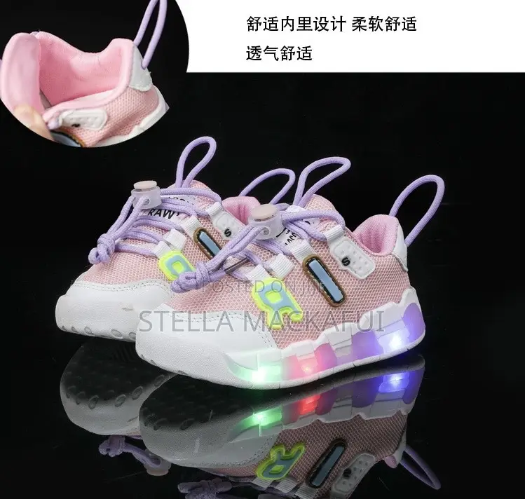 Led Sneakers for Children Size 21-26