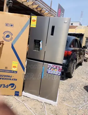 Powerful and Convenient Pearl Pf -613md Side by Side Fridge